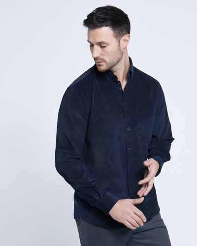 Paul Costelloe Living Regular Fit Soft Corduroy Shirt